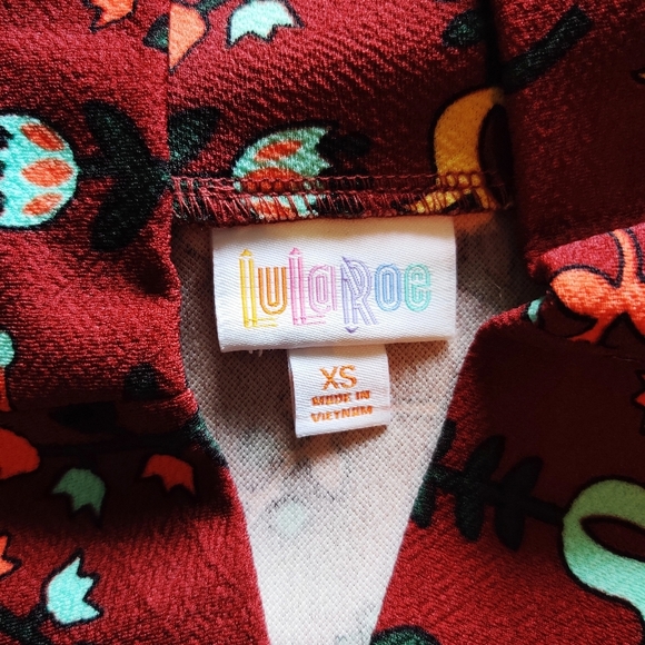 LulaRoe Cassie Style Skirt Sz XS - Picture 6 of 6